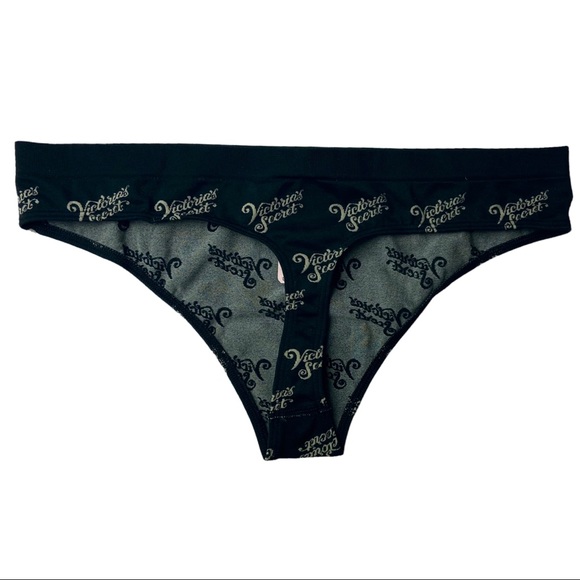 ♥️ VS Soft Black Thongs - Picture 3 of 5